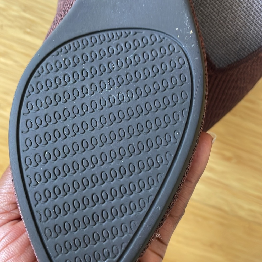 Rothy's Retired Truffle Python Brown Point Flats - image 4